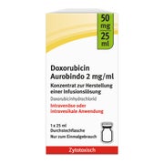 DOXORUBICIN Aurobindo 2 mg/ml K.z.H.Inf.Lsg.200mg 100 ml