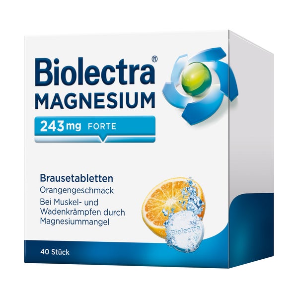 Biolectra Magnesium 243 mg forte Orange 40 St