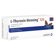 L-THYROXIN 125 Henning Tabl.i.Kalenderpack. 98 St
