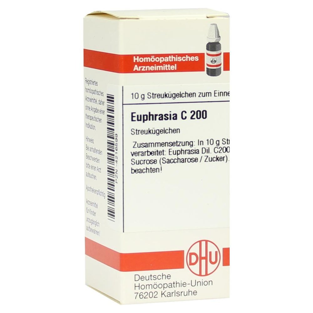 Euphrasia C 200 Globuli 10 g