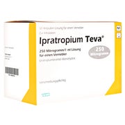 IPRATROPIUM Teva 250 µg/1 ml Lsg.f.e.Vernebl. 50X1 ml