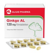 Produktabbildung: Ginkgo AL 120 mg Filmtabletten 120 St