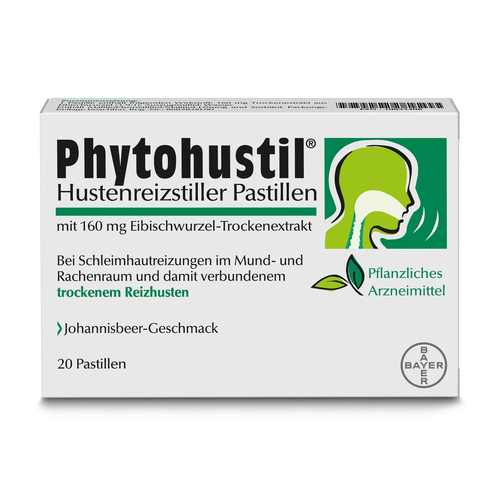 Phytohustil Hustenreizstiller Pastillen 20 St