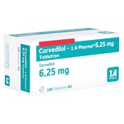 Carvedilol-1a Pharma 6,25 mg Tabletten 100 St