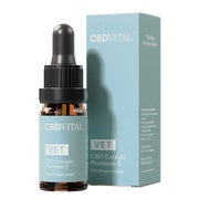 CBD VITAL VET Extrakt Premium 5% Öl Bio Tropfen für Tiere 10 ml