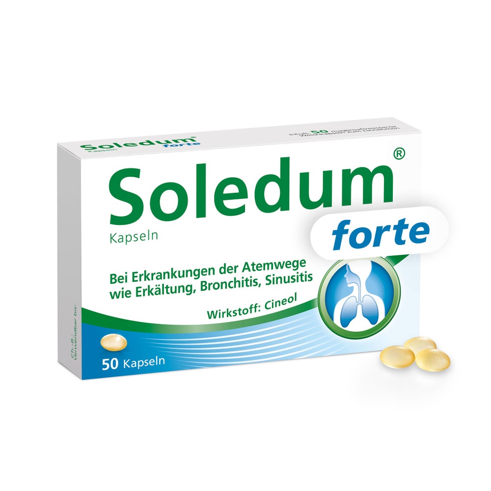 Soledum Kapseln forte 50 St