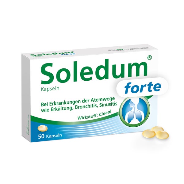 Soledum Kapseln forte 50 St