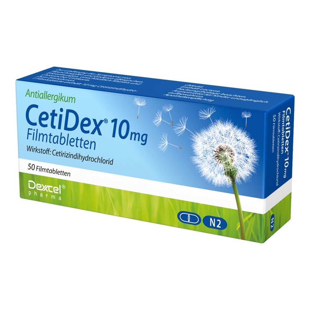 CetiDex® 10mg Antiallergikum 50 St
