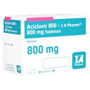 Aciclovir 800-1a Pharma Tabletten 35 St