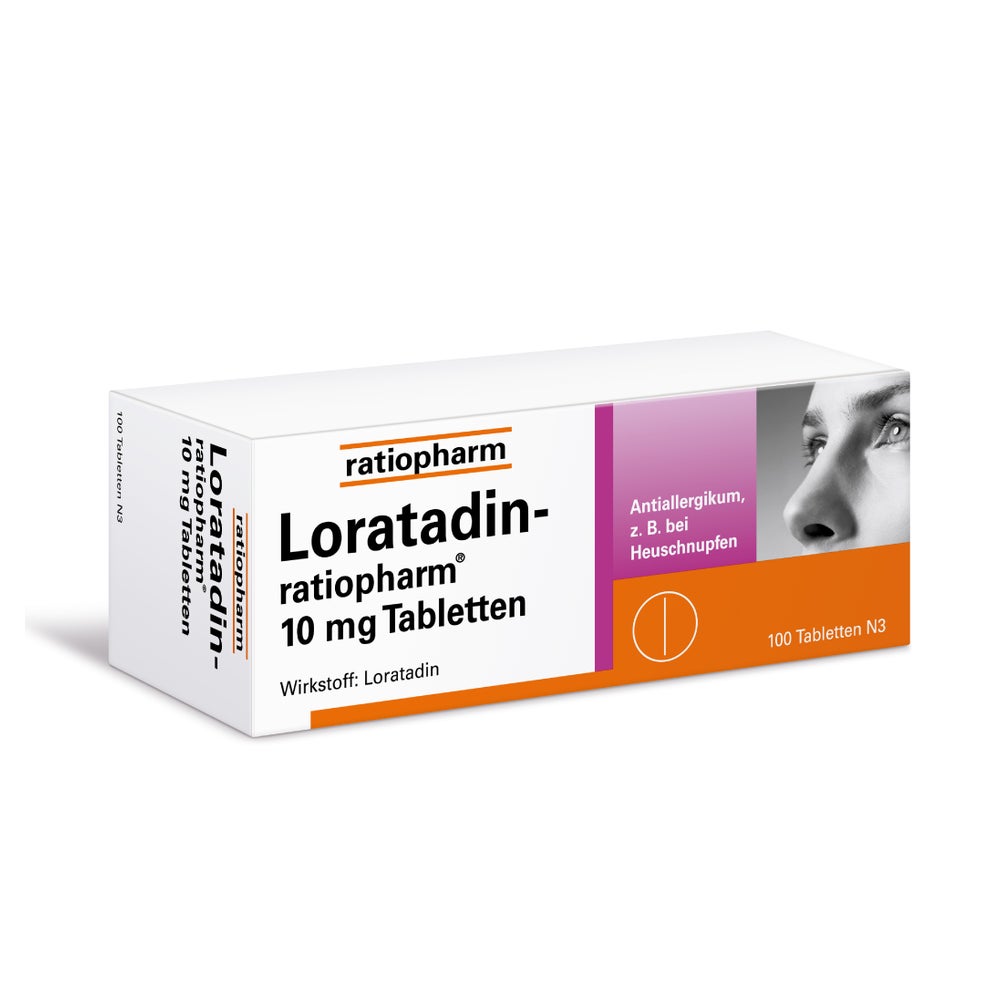 Loratadin-ratiopharm® 10 mg Tabletten 100 St