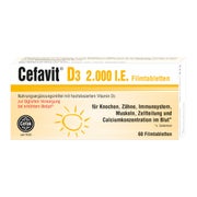 Produktabbildung: Cefavit D3 2.000 I.E. Filmtabletten 60 St