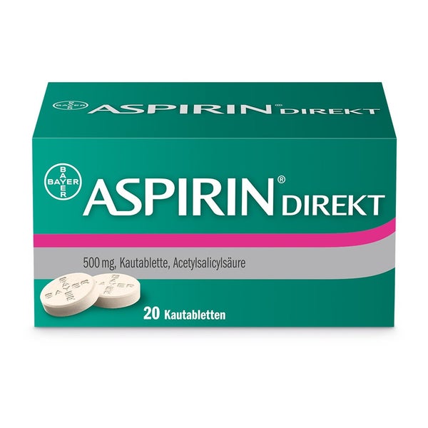 Aspirin® Direkt Kautabletten 20 St