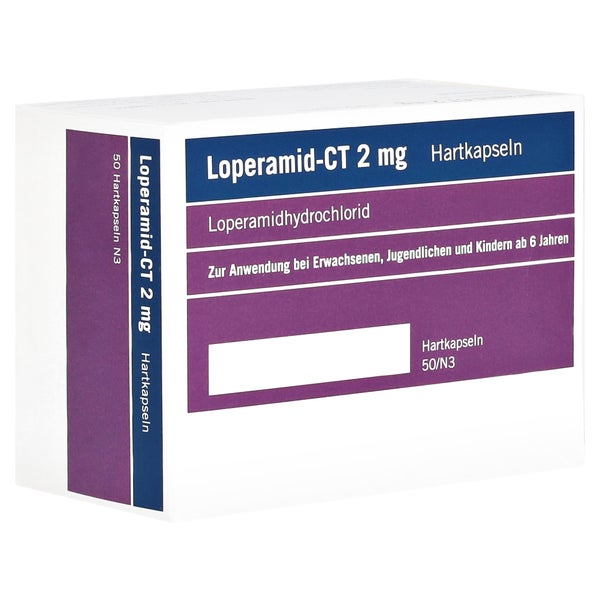 Loperamid-ct 2 mg Hartkapseln 50 St