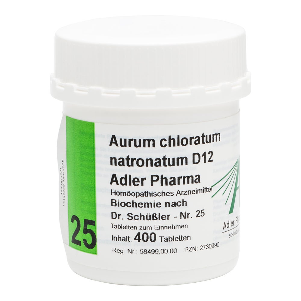 Biochemie Adler 25 Aurum chloratum natr. 400 St