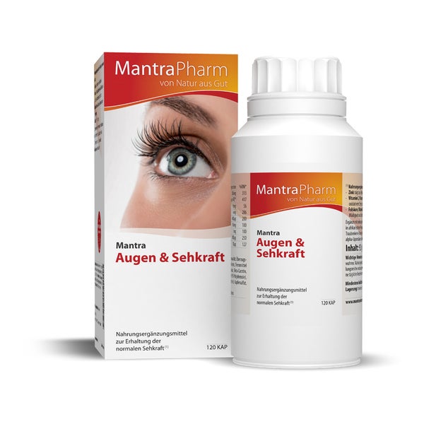 Mantra Augen & Sehkraft Kapseln 120 St