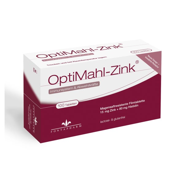 Optimahl Zink 15 mg Tabletten 100 St