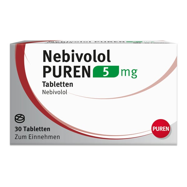 Nebivolol Puren 5 mg Tabletten 30 St