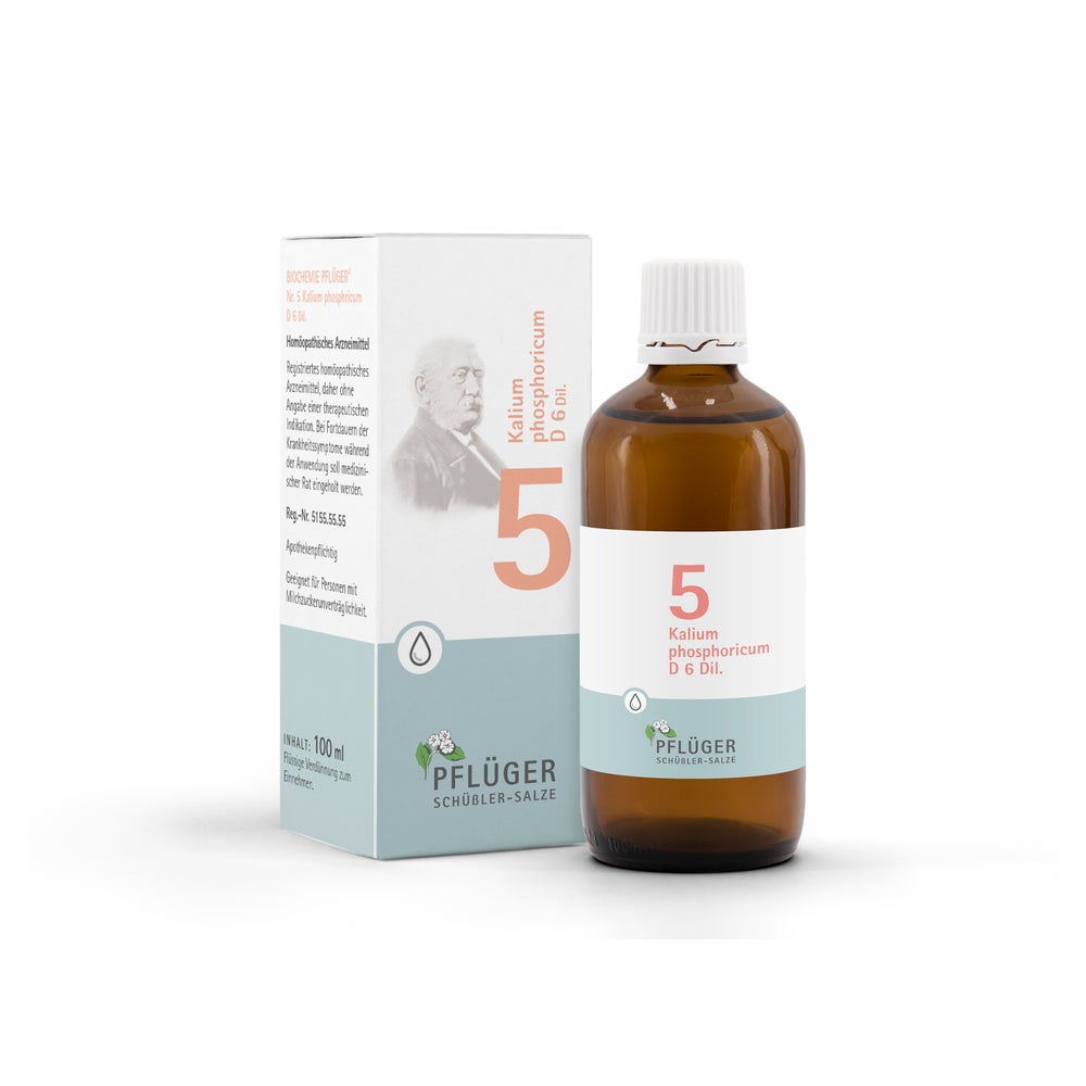 Biochemie Pflüger Schüßler-Salz Nr. 5 Kalium phosphoricum D6 100 ml
