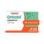Ginkobil ratiopharm 120mg mit Ginkgo biloba 120 St