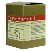 Thiamin Kapseln Vitamin B1 60 St