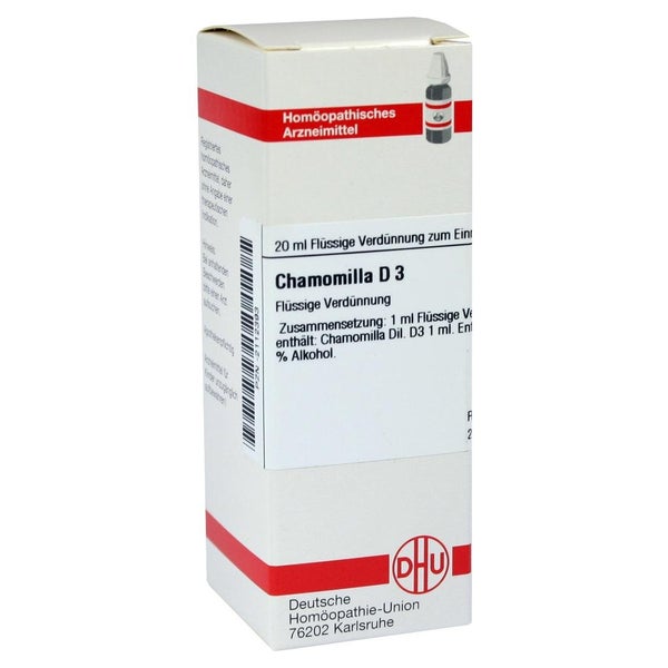 Chamomilla D 3 Dilution 20 ml