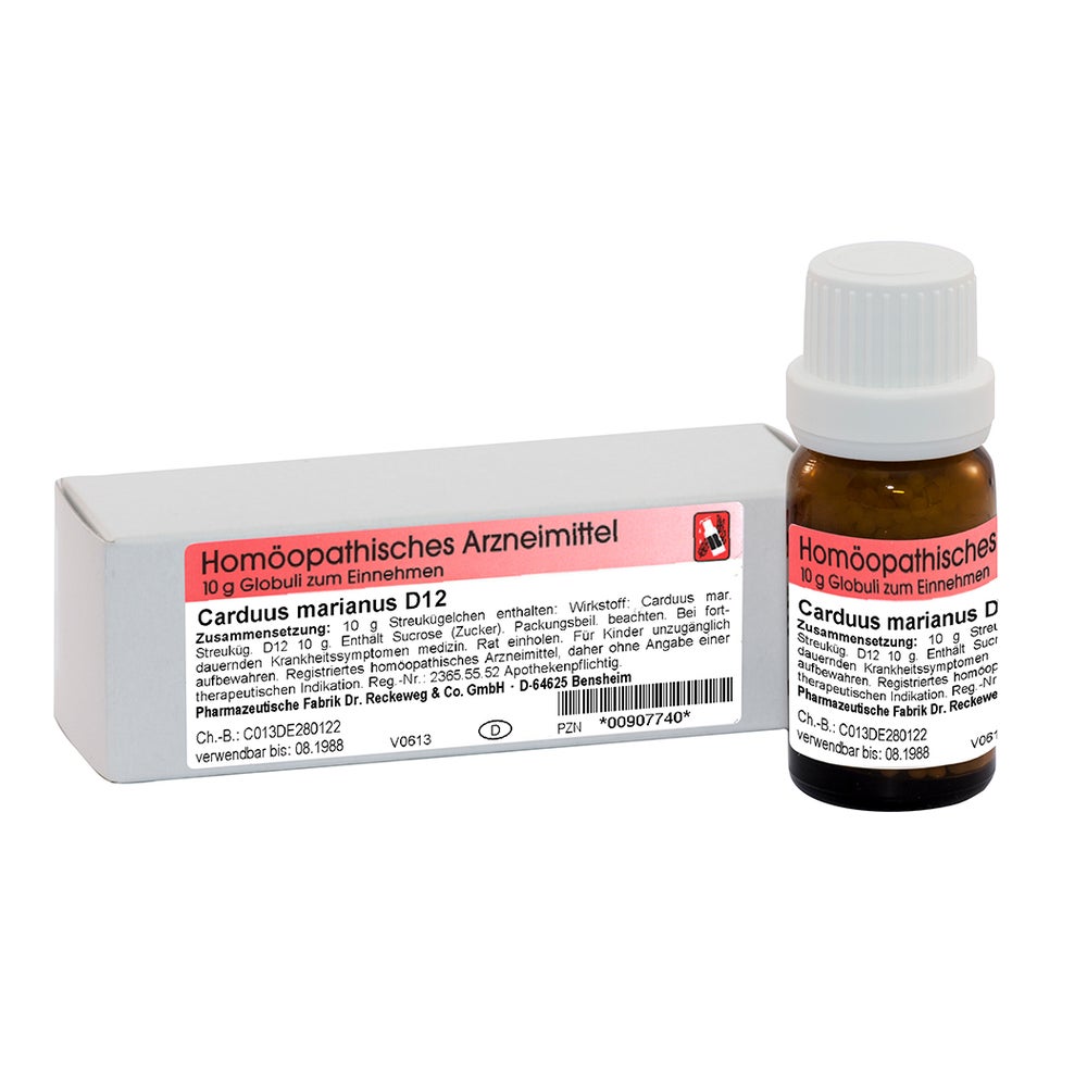 Dr. Reckeweg Carduus Marianus D12 Globuli 10 g