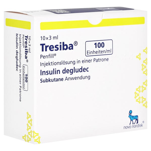 TRESIBA 100 I.E./ml 10X3 ml