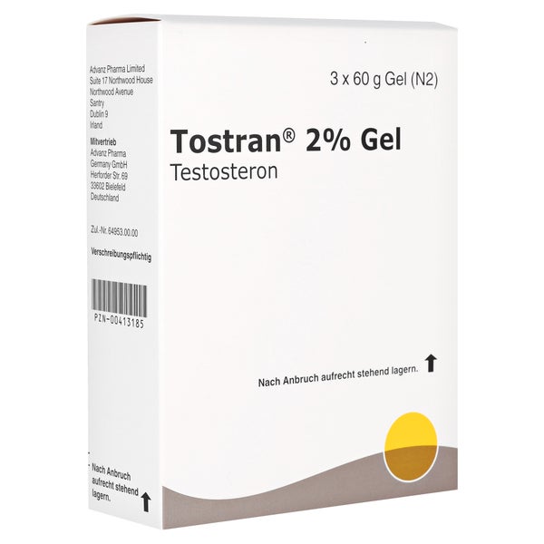 Tostran 2% Gel 3X60 g