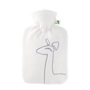 Produktabbildung: Wärmflasche Klassik 1,8 l Doublefleece weiß 1 St