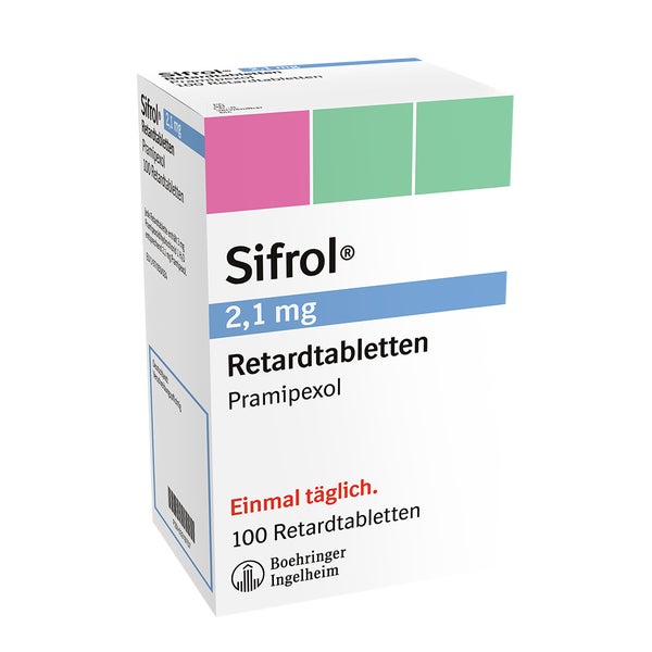 Sifrol 2,1 mg Retardtabletten 100 St