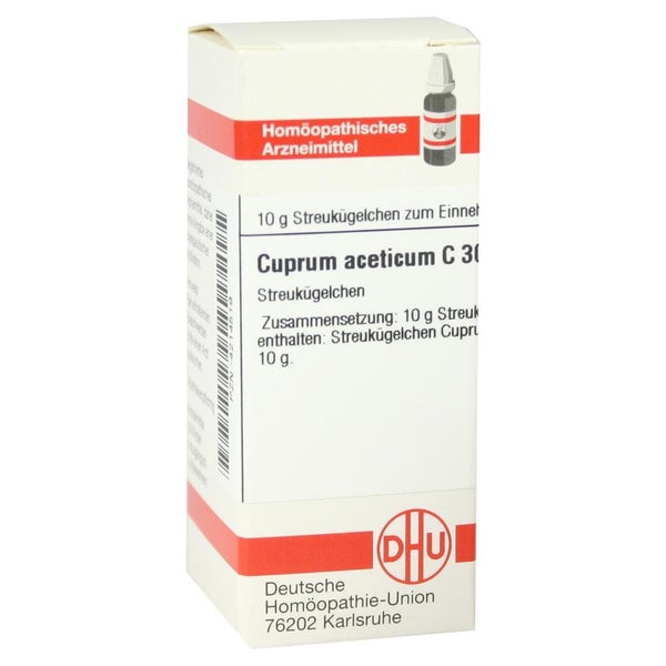 Cuprum Aceticum C 30 Globuli 10 g
