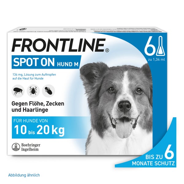 FRONTLINE SPOT-ON - Hund M 10-20 kg 6 St