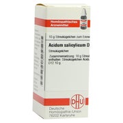 Produktabbildung: Acidum Salicylicum D 12 Globuli 10 g