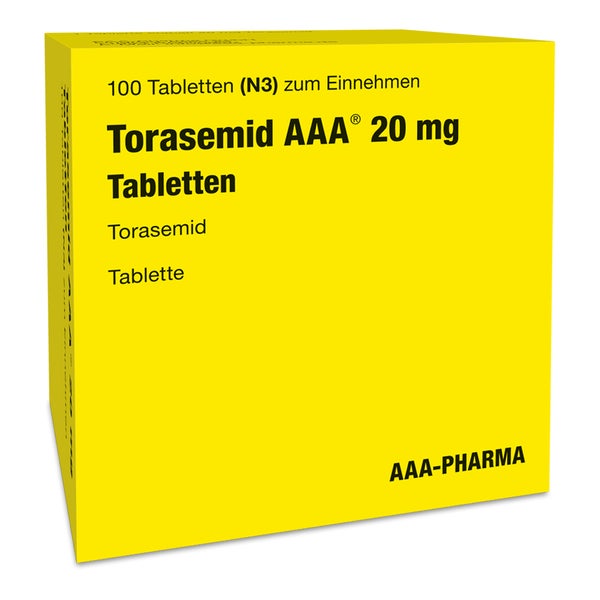 Torasemid AAA 20 mg Tabletten 100 St