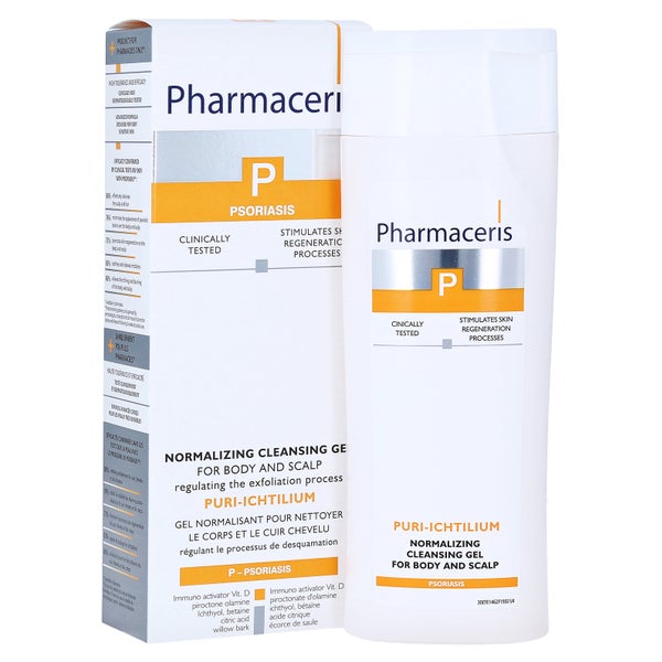 Pharmaceris P Puri-Ichtilium Reinigungsgel für Körper und Kopfhaut bei Psoriasis 250 ml