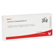 Iscucin Crataegi Stärke G Ampullen 10X1 ml