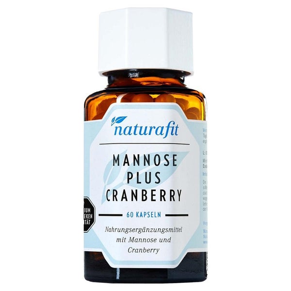 Naturafit Mannose plus Cranberry Kapseln 60 St