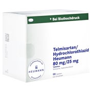 TELMISARTAN/Hydrochlorothiazid Heu.80mg/25mg 98 St