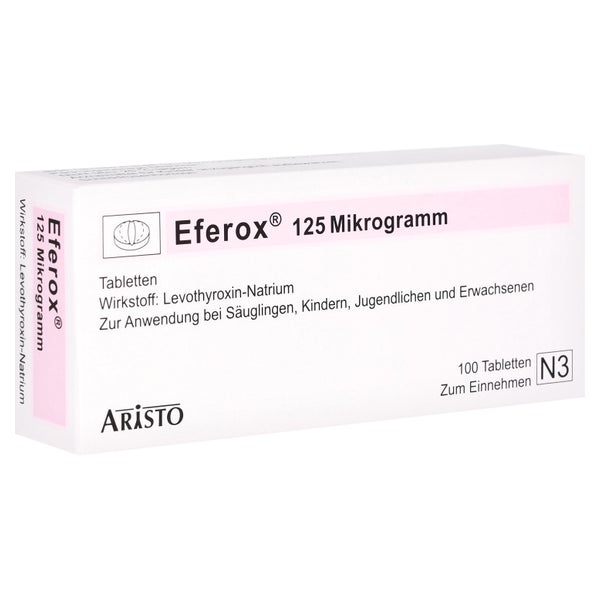 Eferox 125 Mikrogramm Tabletten 100 St