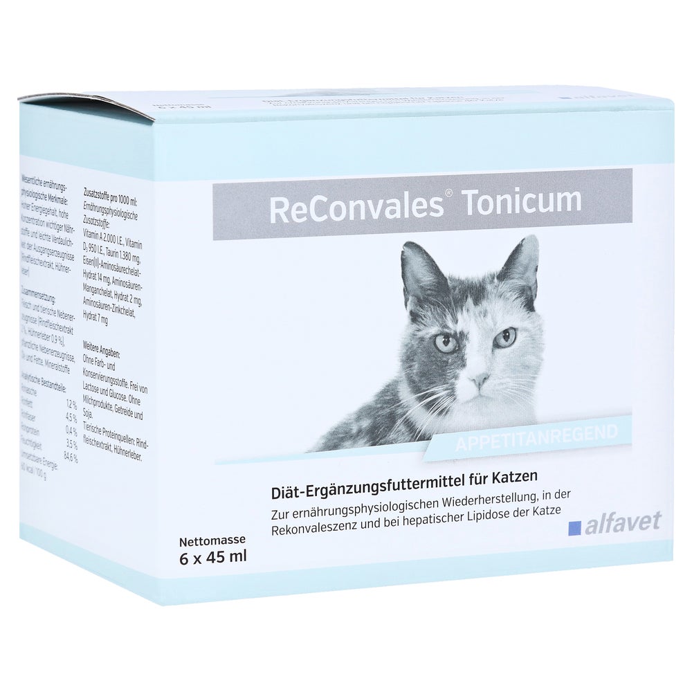 Reconvales Tonicum Katzen 6X45 ml