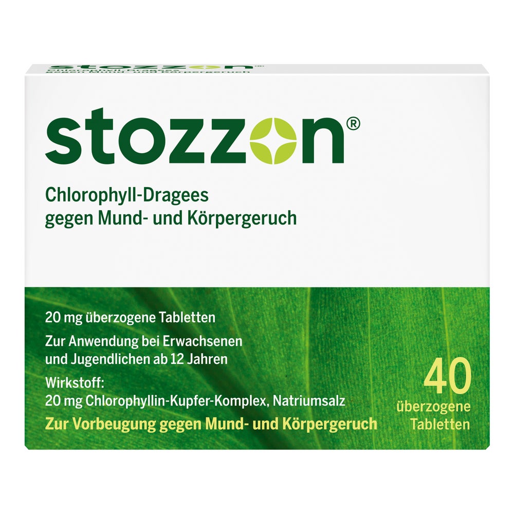 Stozzon Chlorophyll-Dragees 40 St