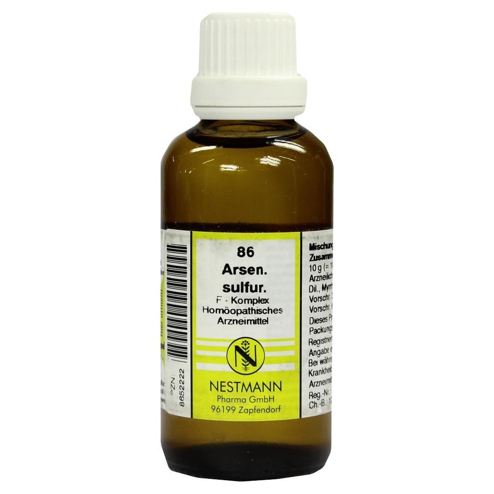 Arsenicum Sulfuricum F Komplex Nr.86 Dil 50 ml