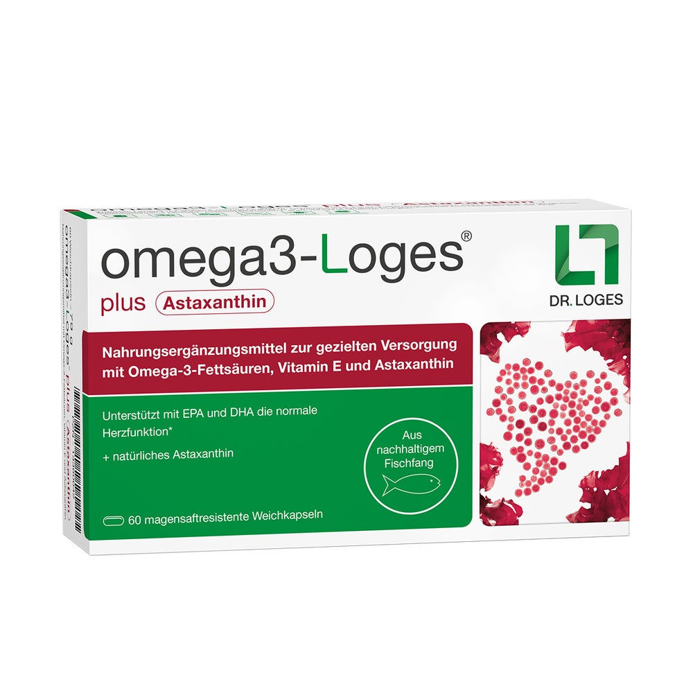 omega3-Loges plus Astaxanthin 60 St