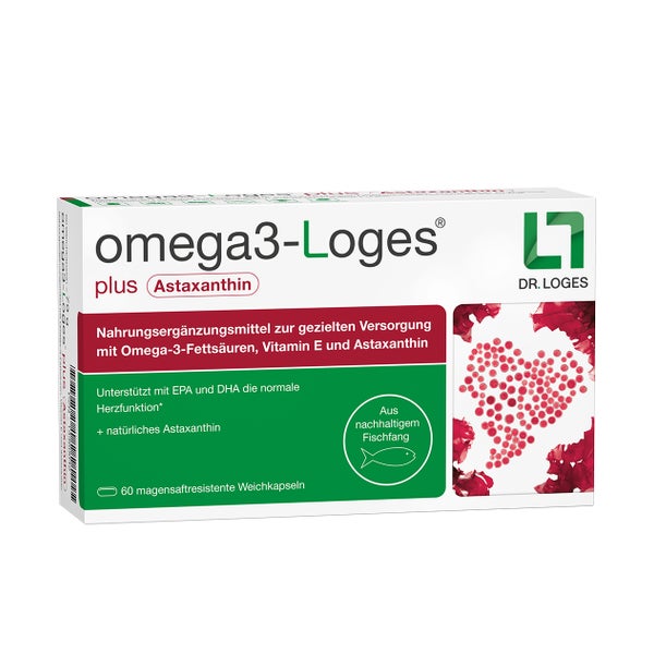 omega3-Loges plus Astaxanthin 60 St