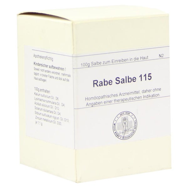 RABE Salbe 115 Flechten 100 g