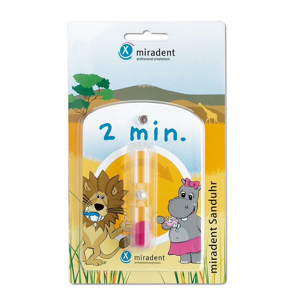 Miradent Kinder Zahnputzuhr Sanduhr 1 St
