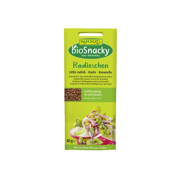 Biosnacky Sprossensamen Radieschen 40 g