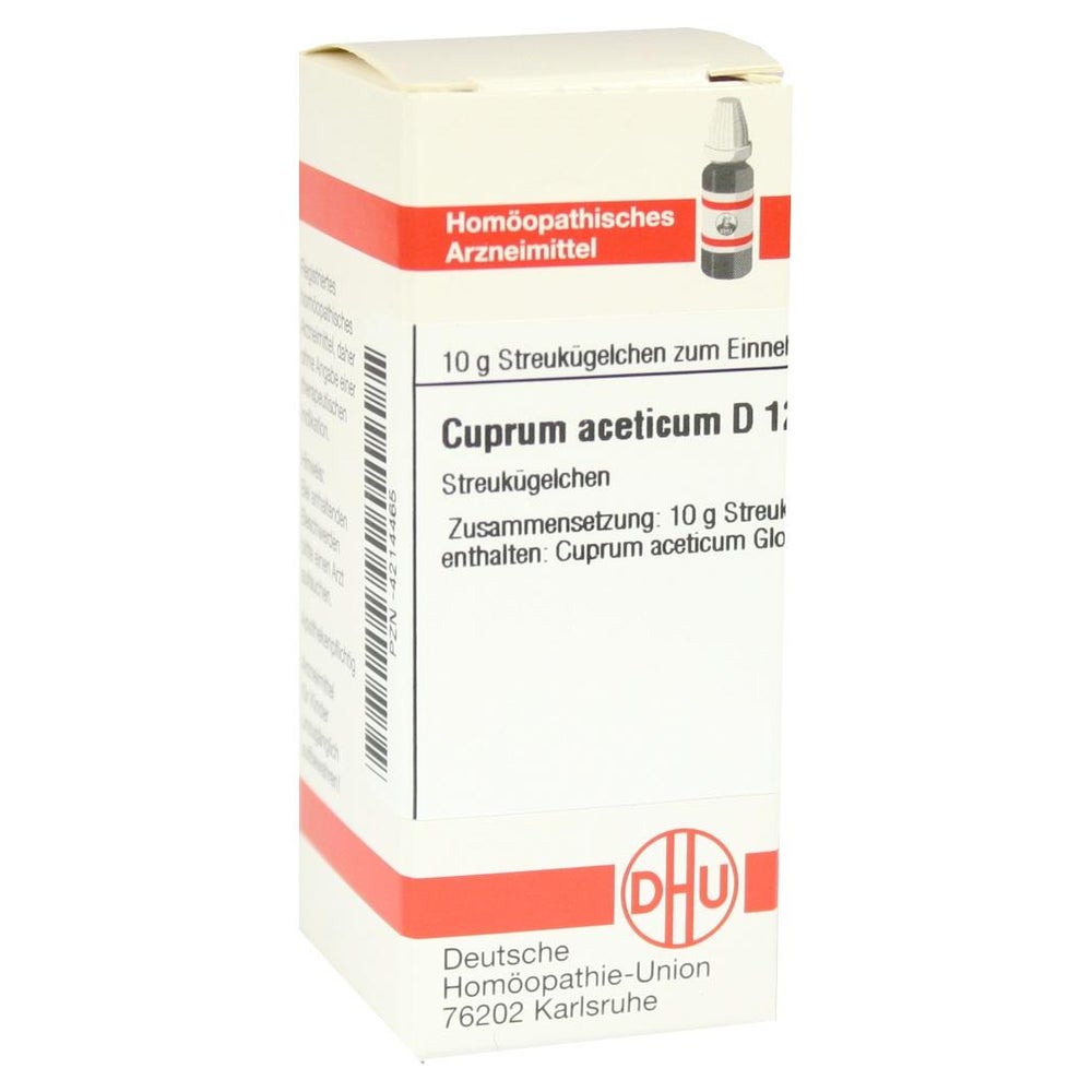 Cuprum Aceticum D 12 Globuli 10 g