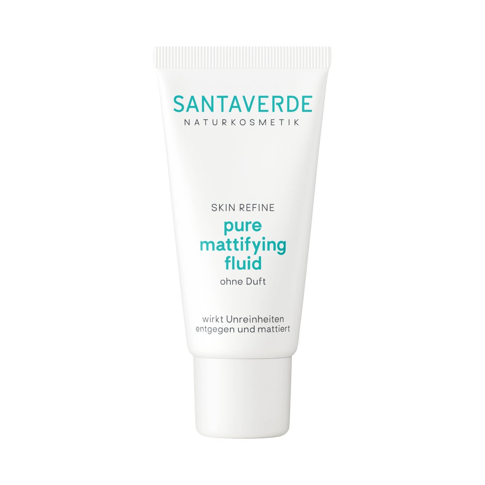 SANTAVERDE pure mattifying fluid ohne Duft 30 ml