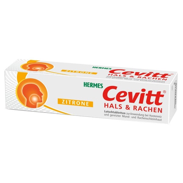 Cevitt Hals & Rachen Lutschtabletten Zitrone 20 St